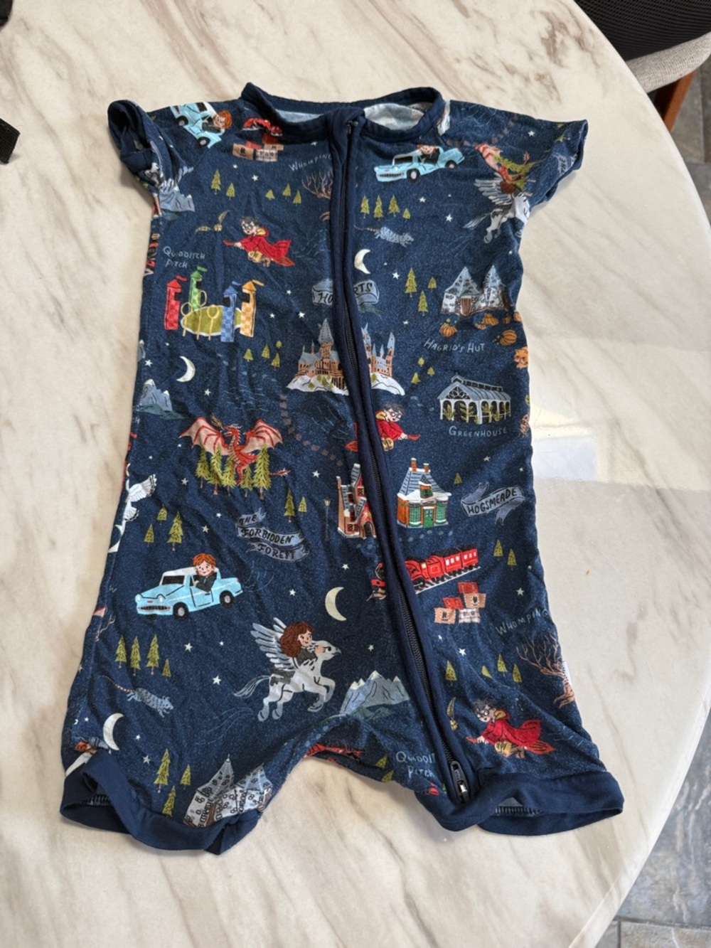 Little Sleepies 2t Harry Potter shorty zippy